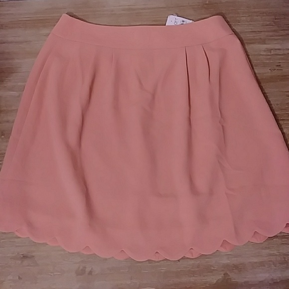 Loft Pink Skirt - Picture 2 of 4